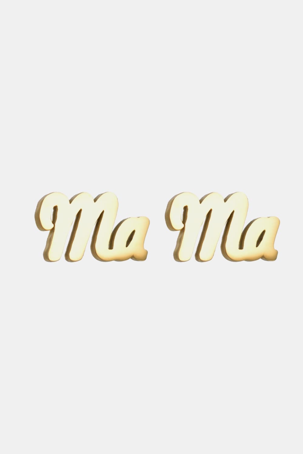 Triple-layer MAMA I LOVE YOU 18K gold-plated Pemdant Combo Deal