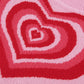 Heart Mock Neck Sweater Vest