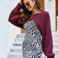 Rib-Knit Cropped Poncho