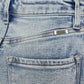 High Rise Acid Wash Flare Jeans