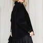 RIBBED VELVET JACKET
