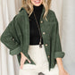 RIBBED VELVET JACKET