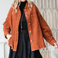 RIBBED VELVET JACKET