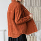 RIBBED VELVET JACKET