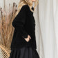 RIBBED VELVET JACKET