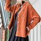 RIBBED VELVET JACKET