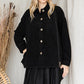 RIBBED VELVET JACKET