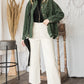 RIBBED VELVET JACKET