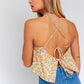 Open Back Cami Top