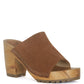 JARRAH SUEDE SLIDE CLOGS