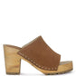 JARRAH SUEDE SLIDE CLOGS
