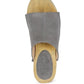 JARRAH SUEDE SLIDE CLOGS