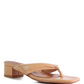 MEMESTAR Low Heel Thong Sandals