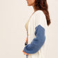 Color Block Sweater Cardigan