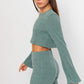 Long Sleeve Crop Top