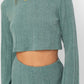 Long Sleeve Crop Top