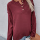 Women Long Sleeve Loose Fit Sweater