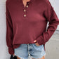 Women Long Sleeve Loose Fit Sweater