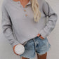 Women Long Sleeve Loose Fit Sweater