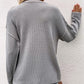 Women Long Sleeve Loose Fit Sweater