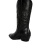 Ponsies Embroidered Block Heel Cowboy Boots