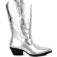 Ponsies Embroidered Block Heel Cowboy Boots