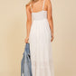 BOHO LACE TOP MAXI DRESS