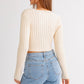 Asymmetrical Hem Sweater Top