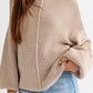 Ribbed Knitted Sweater