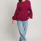 Ribbed Knitted Sweater