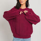Ribbed Knitted Sweater