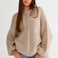 Ribbed Knitted Sweater