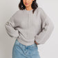 Ribbed Knitted Sweater