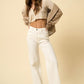 HIGH RISE WIDE LEG JEANS