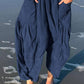 Full Size Pocketed Drawstring Wide Leg Pants