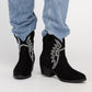 RONAN Rhinestone Western Booties