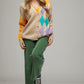 Plus V Neck Button Front Cardigan