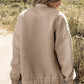 Baseball Collar Floral Quilted Jacket