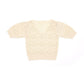 Crochet knit top