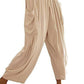 Full Size Pocketed Drawstring Wide Leg Pants