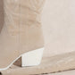 SAMARA-EMBROIDERY WESTERN KNEE HIGH BOOTS