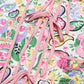 Tied Printeded Long Sleeve Jacket