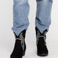 RONAN Rhinestone Western Booties