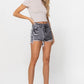 XS-S-M-L - SUPER HIGH RISE 2 TONED SHORT