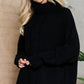 Solid Long Sleeve Turtleneck Sweater
