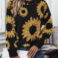 Sunflower Round Neck Long Sleeve Sweater