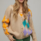 Plus V Neck Button Front Cardigan