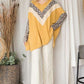 RIBBED VELVET CROP WIDE LEG PANTS PLUS