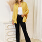 Open Front  Cardigan with Pockets