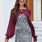 Rib-Knit Cropped Poncho